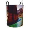 Laundry Basket, Laundry Hamper, Hampers For Laundry, Clothes Baskets Collapsible With Handles,Grand Canyon view 2