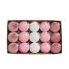 15Pcs Velvet Christmas Ornaments Balls, Velvet Christmas Tree Balls Decorative Xmas Hanging Ornaments Neutral Christmas Decorations for Xmas Tree New Year Winter Holiday Home Decor view 1