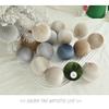 15Pcs Velvet Christmas Ornaments Balls, Velvet Christmas Tree Balls Decorative Xmas Hanging Ornaments Neutral Christmas Decorations for Xmas Tree New Year Winter Holiday Home Decor view 4