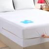 King Zippered Mattress Encasement, Waterproof Zipper Mattress Protector, Breathable, Noiseless, Machine-Washable Zip Mattress CoverFitting 7" - 15" Deep Mattress view 1