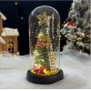 LOSTIS Glass Cover Christmas Tree Ornament Glowing Christmas Tree Decorative Lights view 3