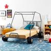 Twin Bed in Gunmetal Go Kart 37640T view 1