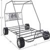 Twin Bed in Gunmetal Go Kart 37640T view 2