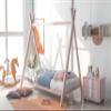 House Bed Tent Bed Frame Twin Size Metal Floor Play House Bed with Slat for s s s, No Box Spring Needed Pink view 4