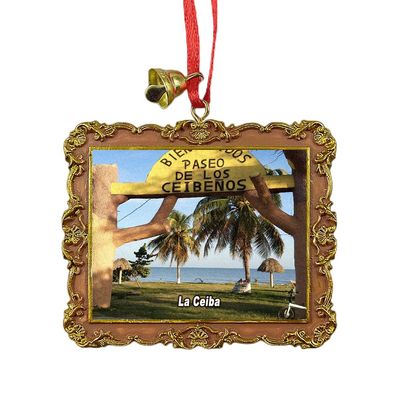 La Ceiba Honduras Travel Souvenir Xmas Tree Ornament Hanging Pendant Home Christmas Party Decoration