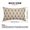 Aytipun Christmas Lumbar Pillow Covers 12x20 Set of 2 Brown Xmas Tree Rustic Winter Decorative Outdoor Pillowcases Farmhouse Holiday Throw Cushion Case Decor for Couch Sofa Bed view 4