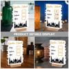 Didiseaon Acrylic Table Ornament Home Decor Eid Decorations Eid Ramadan Souvenir Ramadan Party Table Decorations Ramadan Decorations Erasable Decorate Writing Board Set up view 3