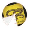 Dont Tread on me Print Christmas Tree Skirt Linen Xmas Tree Mat Cover Christmas Ornaments for Holiday Party Xmas Tree Decorations view 3