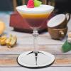4Pcs White Eva Glass Coasters Set, Heat Transfer Wine Cup Cushions, Non-Slip DIY Goblet Coasters for Party, 3.93 X 3.93 X 0.20 Inches view 4