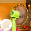 Angoily Fan Covers Heavy Duty Floor Fan Cover Waterproof Pedestal Fan Cover Standing Fans Covers Wall Mount Fan Protectors for Indoor Room Beige view 3
