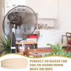 Angoily Fan Covers Heavy Duty Floor Fan Cover Waterproof Pedestal Fan Cover Standing Fans Covers Wall Mount Fan Protectors for Indoor Room Beige view 4