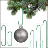 INEARZ Family Christmas Decoration Christmas Wreath Hook with Beaded Star Metal Christmas Flower Hook view 3