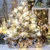 INEOUT 64 Pcs Multipurpose Christmas Ornaments Christmas Tree Balls (Color : Blue) view 3