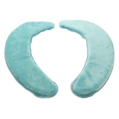 Cabilock 2 Pairs Toilet Mat Toilet Pad Toilet Riser with Handles Toilet Cover Mat Warm Toilet Covers Toilet Cushion Pads Commode Padded Toilet Fuzzy Toilet Cover Flannel Winter Upholstered