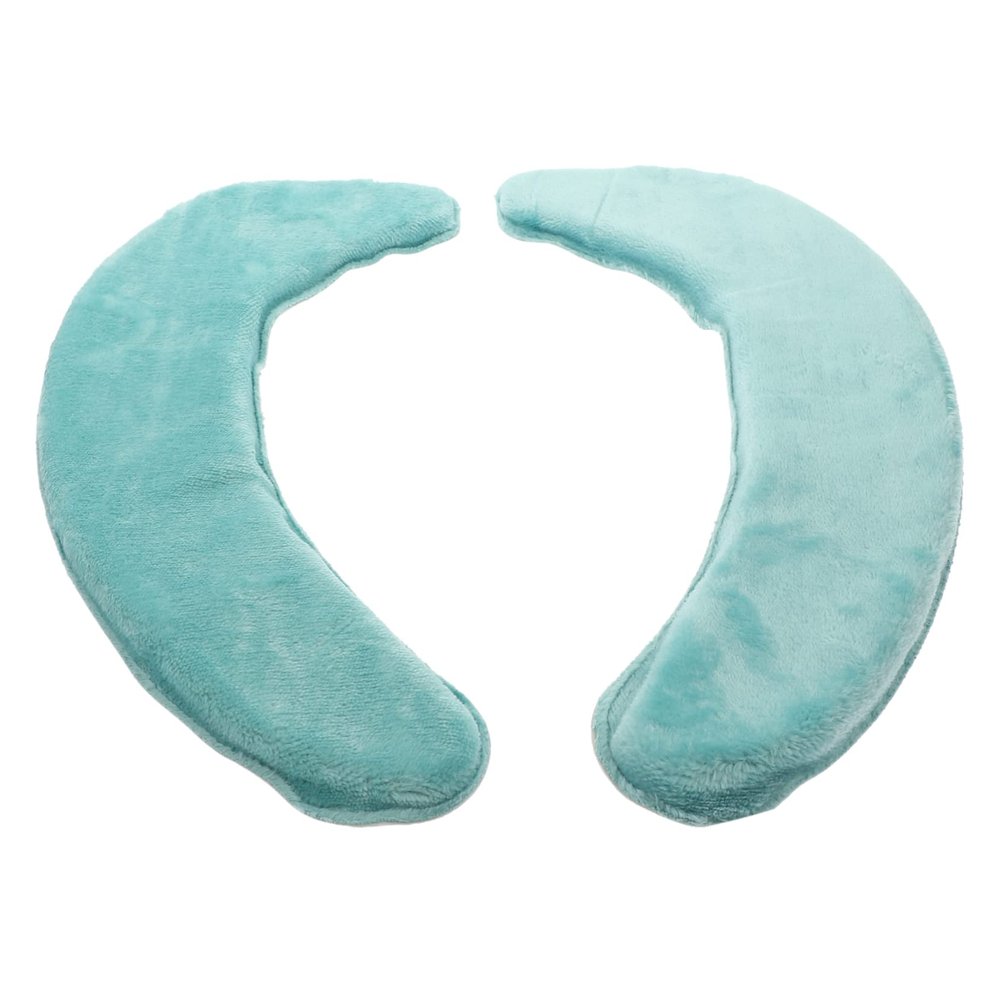 Cabilock 2 Pairs Toilet Mat Toilet Pad Toilet Riser with Handles Toilet Cover Mat Warm Toilet Covers Toilet Cushion Pads Commode Padded Toilet Fuzzy Toilet Cover Flannel Winter Upholstered