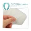 Cabilock 2 Pairs Toilet Mat Toilet Pad Toilet Riser with Handles Toilet Cover Mat Warm Toilet Covers Toilet Cushion Pads Commode Padded Toilet Fuzzy Toilet Cover Flannel Winter Upholstered view 3