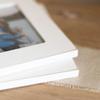 Clairmont & Co LF1982 Thankful Grateful Blessed Orange Teal Green On White 8.5 x 11 Wood Lily Wall or Tabletop Picture Frame Display view 4