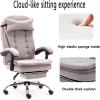 Computer Chair, Ergonomic Home Office Chair with Back Support, Adjustment Armrest, Executive Desk Chair with Reclining Adjustment, Adjustable Headrest, Padded Lumbar Support, Swivel Slidable Seat view 4