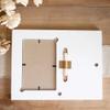 Clairmont & Co LF1624 These Are The Days I Never Want To Forget White 8.5 x 11 Wood Lily Wall or Tabletop Picture Frame Display view 3