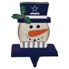 The Memory Company Dallas Cowboys Snowman Stocking Holders view 1