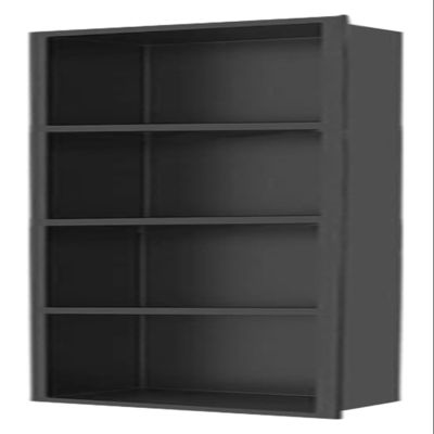 Stainless Steel Shower Nich Stainless Steel Shower Niche, One-Piece Recessed Organizer Shelf For Bathroom Storage/Shampoo/Toiletries, Waterproof Insert Shower Rack ( Color : Black , Size : 120x28x12.5