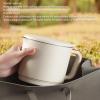 500W Portable Electric Kettle, Fast Boiling Smart Travel Small Kettle with Detachable Base, 0.8L Capacity, Stainless Steel (US Plug 110V) view 2