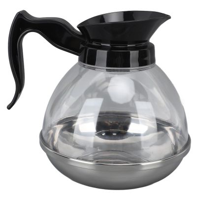 Universal Coffee Pot with Comfortable Handle, Tight Fit Spout, Versatile Usage 1.2QT ABS Coffee Maker Pot for Coffee Machine Stove