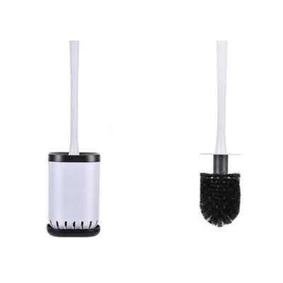 RUTAVM Toilet Brush Toilet Brush Wall-Mounted Toilet Brush and Holder Bathroom Toilet Toilet Bowl Brush Cleaning Brush Long Handle Clean for Bathroom