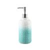 EARSHOT Handsoaps Dispenser Soap Dispenser Holds 16.90 Oz/500 Ml Liquid Soap Massage Essential Oil Lotion Dish Soap Ceramic Soap Pump Embossed Soap Dispenser Bottle Soap Dispenser Kitchen view 1