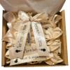 Custom set of 25 favor ribbons, featuring 5/8" satin ribbon. Perfect for occasions like weddings, showers, baptisms, communions, confirmations, bar mitzvahs, homecoming, prom, reunions view 3