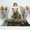 CAPITUNEISKINEPA Possum Blanket Gift Comfy Blanket Twin Size Blanket 60" x 80" view 3