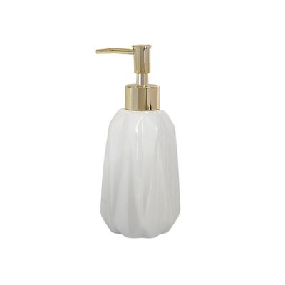 Handsoaps Dispenser Stylish Modern Ceramic Soap Dispenser Lotion Refill Bottle Shampoo Shower Gel Bottle Suitable for Bathroom Or Kitchen Soap Dispenser Kitchen (Color : A)