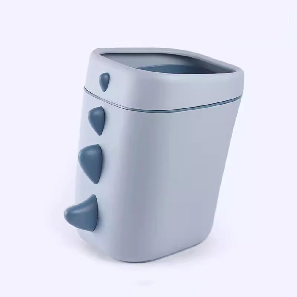 GLigeT Garbage Can Trash Can Children's Room Cute Creative Modelling Lidless Children's Room Bedroom Living Room Waste Paper Basket Plastic Trash Bin (Color : B)