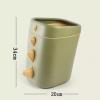 GLigeT Garbage Can Trash Can Children's Room Cute Creative Modelling Lidless Children's Room Bedroom Living Room Waste Paper Basket Plastic Trash Bin (Color : B) view 2