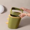 GLigeT Garbage Can Trash Can Children's Room Cute Creative Modelling Lidless Children's Room Bedroom Living Room Waste Paper Basket Plastic Trash Bin (Color : B) view 4