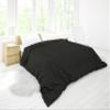 KANISHKA BEDDING All-Season Extra Soft Luxurious Classic Light Pure Microfiber with 200 GSM Comforter - Full Or Queen - 90 by 90 Inch Colour-Dark Grey view 3