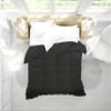 KANISHKA BEDDING All-Season Extra Soft Luxurious Classic Light Pure Microfiber with 200 GSM Comforter - Full Or Queen - 90 by 90 Inch Colour-Dark Grey view 4