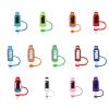 13 PCS Bottle Straw Cover Silicone Straw Covers Cap for Tumblers Reusable Straws Cute Straw Tips Cover view 1