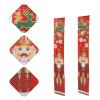 Luxshiny 1pair Nutcracker Themed Christmas Couplets for Door Festive Holiday Decorations for Home Parties and Events and Eye-catching Design to Create Unforgettable Memories view 1