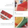 Luxshiny 1pair Nutcracker Themed Christmas Couplets for Door Festive Holiday Decorations for Home Parties and Events and Eye-catching Design to Create Unforgettable Memories view 3