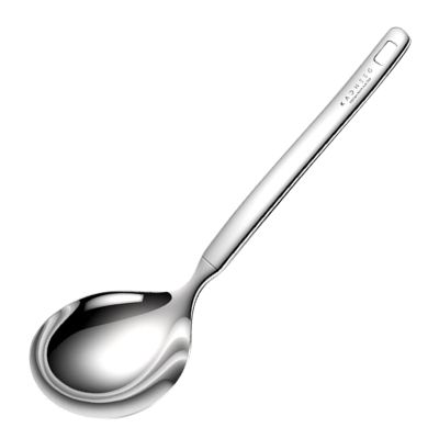 Soup Ladles, Durable 304 Stainless Steel Soup Spoon, Multi-Purpose Cooking Spoons with Stainless Steel, Kitchen Utility Gadgets Soup Spoons for Hot Chocolate, Cereals, Soups, Coffee (A)