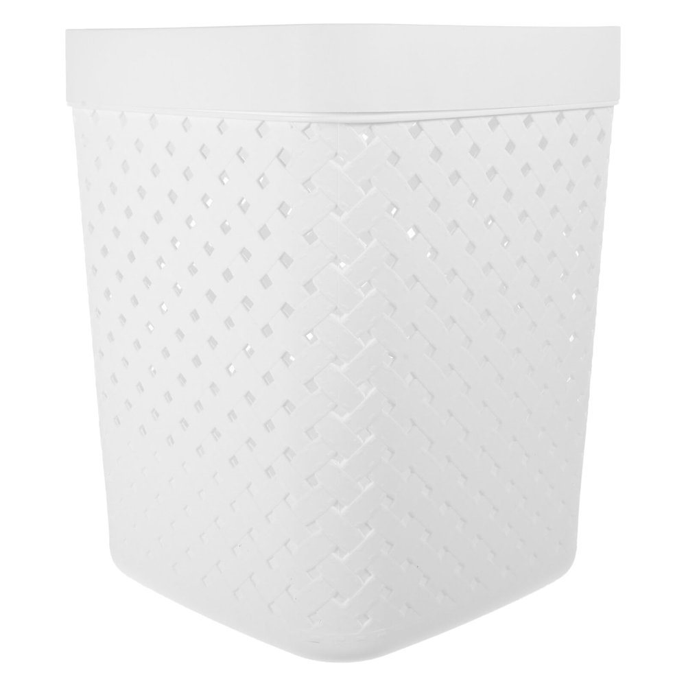 NUOBESTY Bathroom Wastebasket Open-top Trash Can for Home Office and Bedroom Compact Garbage Container for Easy Disposal of Household Waste