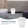 NUOBESTY Bathroom Wastebasket Open-top Trash Can for Home Office and Bedroom Compact Garbage Container for Easy Disposal of Household Waste view 3