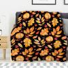 Avalokitesvara Fall Flannel Blanket Super Soft and Warm for Bed Couch Sofa 120x90 Inch King Blanket for Family view 1