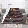 Rqwaaed Us Rangers Veteran Cozy Up with Our Ultra-Soft Fleece Blanket - Perfect for Home and Travel 60"x50" view 2