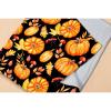 Avalokitesvara Pumpkin Fall Leaves Autumn Flannel Blanket Super Soft and Warm for Bed Couch Sofa 40x50 Inch for Kid Blanket view 2