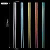 MAXCOOK Pure Titanium Chopsticks Reusable Ice Flower design Multicolor Chop sticks 5 Pairs Set Upscale Tableware Dishwasher Safe Light Durable Palillos Chinos as Gift view 2