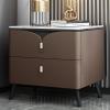 Solid wood nightstand with large capacity drawer,Sofa Side Table 2 Drawer Nightstand for Bedroom,wood nightstand organizer,wood nightstand organizer,Suitable for living room, bedroom, corridor, etc. ( view 1