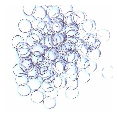 Chandelier Crystal Prisms Pendants 1000pcs 11mm Plated Steel Round Rings Bead Curtain Accessories Hanging Pendants Metal Connectors Chandelier Crystal Prisms Pendants