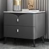 Solid wood nightstand with large capacity drawer,Sofa Side Table 2 Drawer Nightstand for Bedroom,wood nightstand organizer,wood nightstand organizer,Suitable for living room, bedroom, corridor, etc. ( view 1